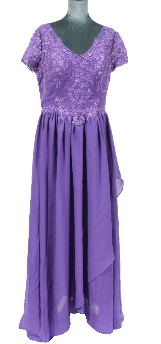 JAEDEN Mother of The Bride Dresses Chiffon - Long Lace Mother of the Groom 16 W